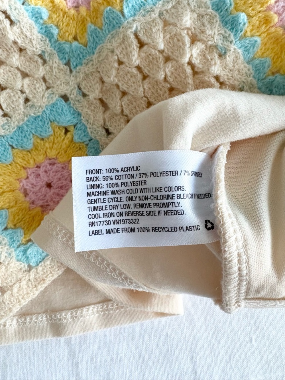 Wild Fable Crochet Tank Top - Picture 4 of 4